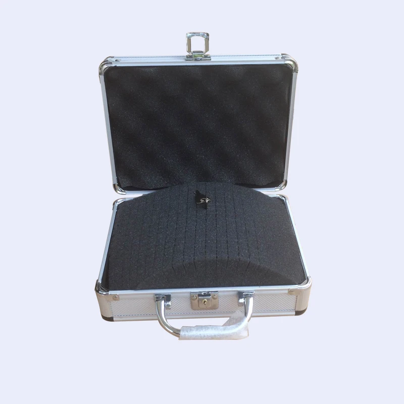 Tool Box Aluminium Alloy Protective Safety Suitcase Airtight Tool Box Instrument Case Lockable Box with Pre-cut foam