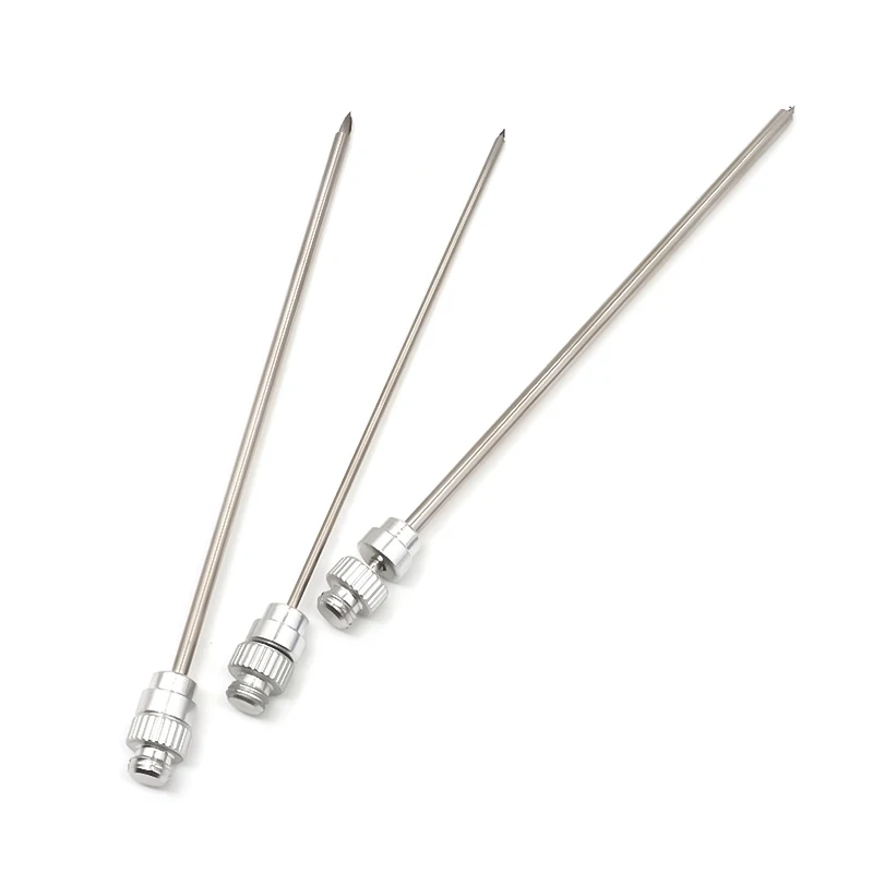 Livestock Veterinary Cattle Pig Trocar Needle Stainless Steel Veterinary Trocars Deflation Needle Cow Sheep Rumen Puncture