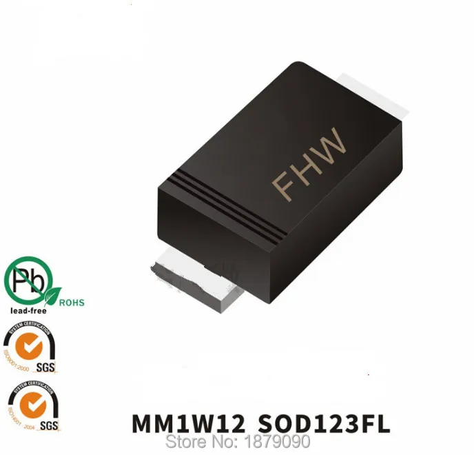 100Pcs 1W 3.6V 3.9V…