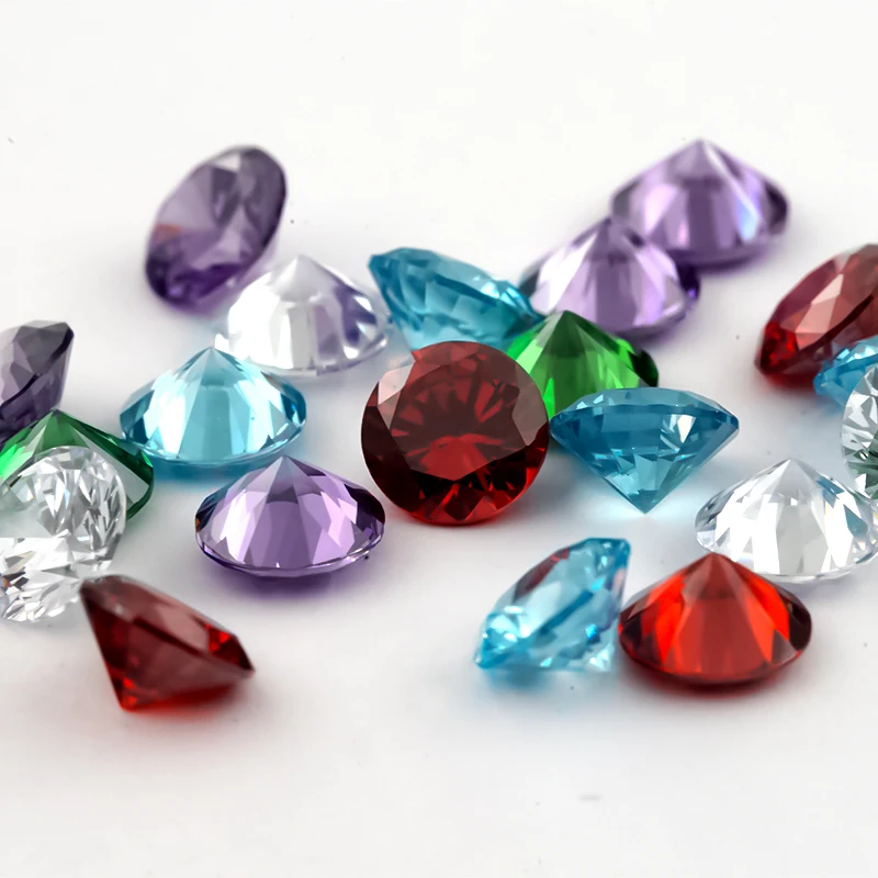 3x5~10x12mm 5A Ovalschliff Lose Zirkonia-Steine Weißer Granat Amethyst Grün Meerblau Mix 5 Farben CZ Edelsteine für Schmuck – Detail 17