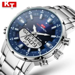 Montre KAT-WACH Homme dehors Numérique Montres Hommes Étanche Acier Militaire Quartz Montre-Bracelet Pour Hommes Relogio Mascul37En Stock