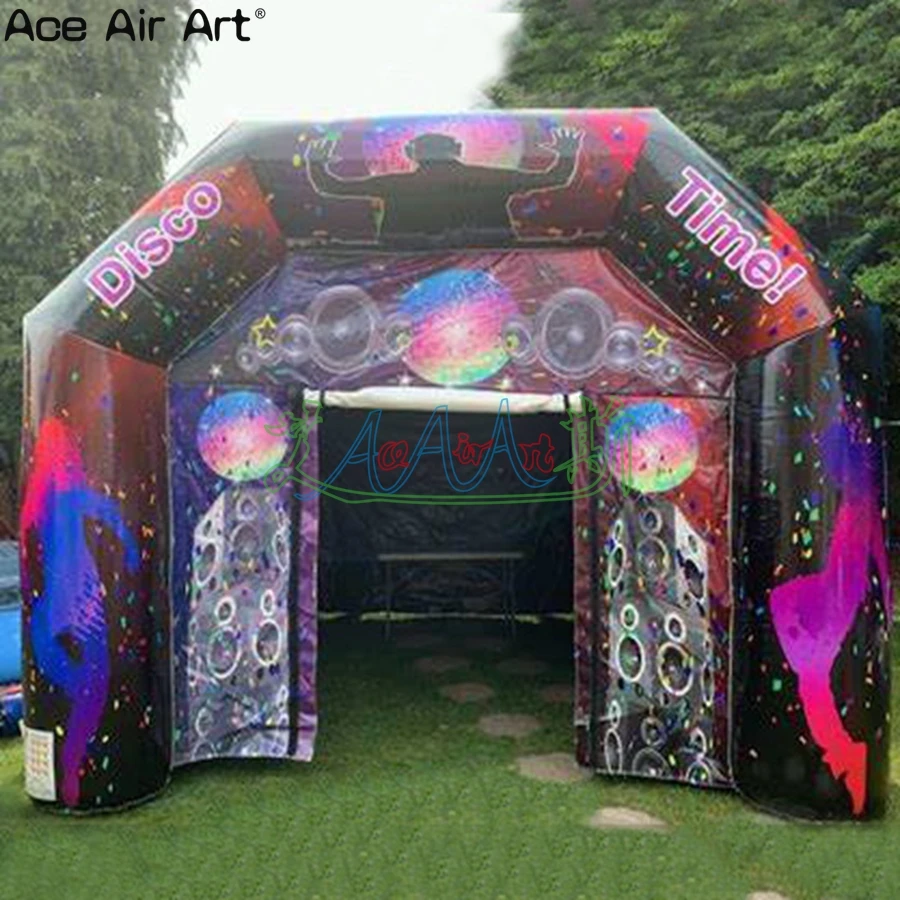 2021 Widnes Runcorn Diameter 6m Custom Printed Personalized Pattern Inflatable  VIP Nightclub Hire Igloo Party Disco Tent