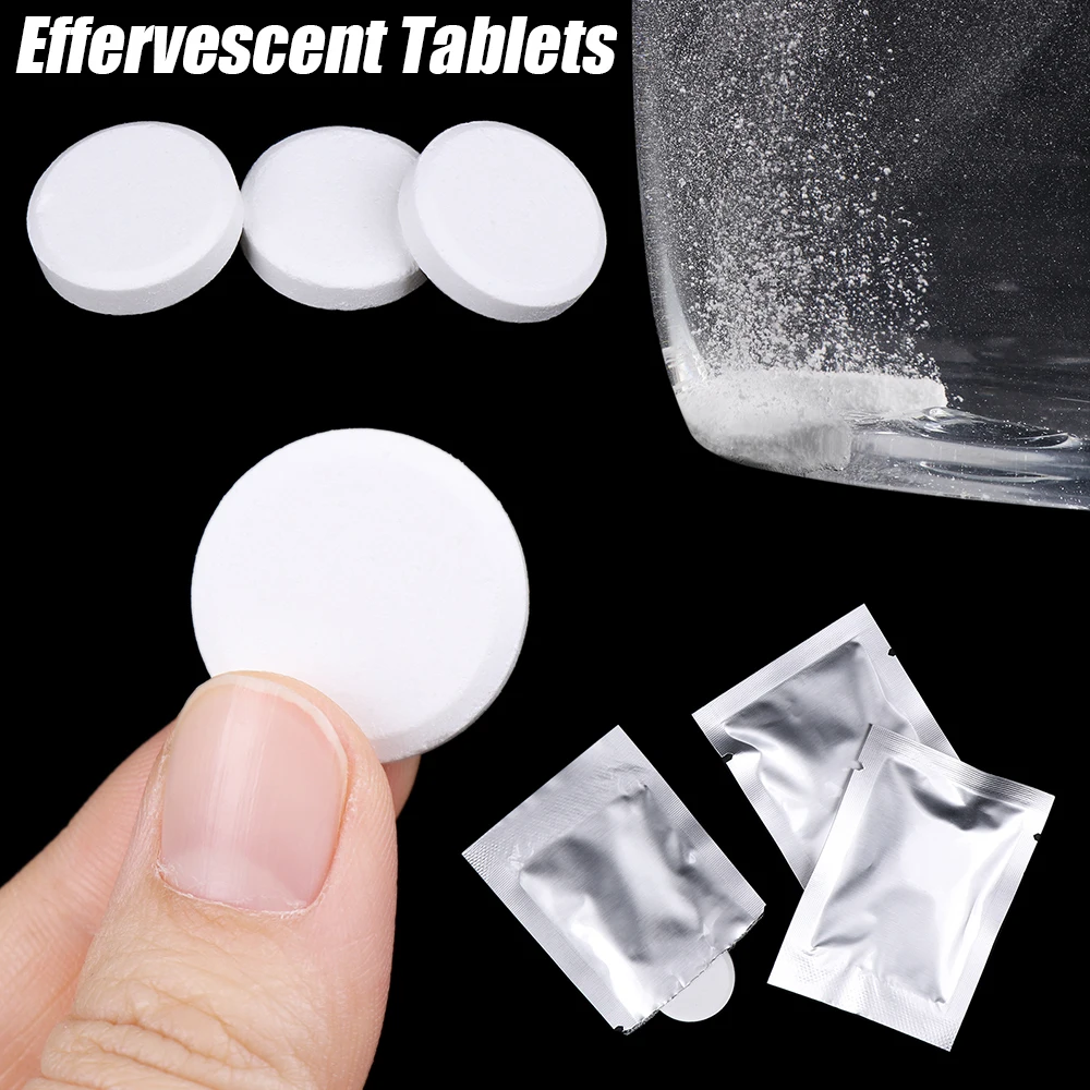 10Pcs Instant Hand Wash Foam DIY Natural Foaming Hand Sanitizer Effervescent Tablets Antibacterial Disinfectant Tablets Cleaning