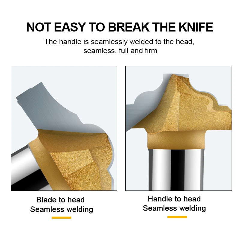 12.7mm Woodworking Door Frame Milling Cutter Door Carving Special-Shaped Lace Cabinet Carving Knife CNC Woodworking Drill