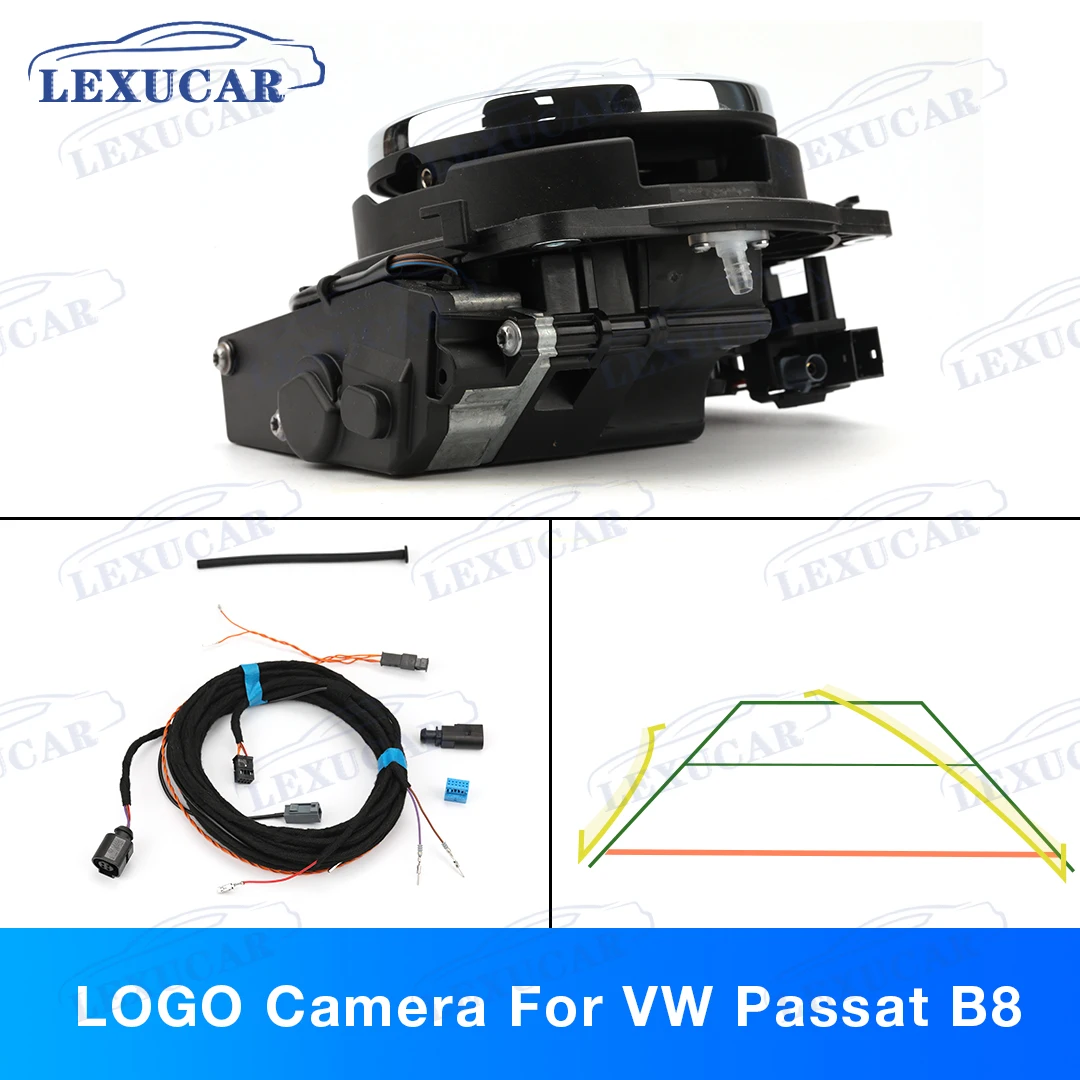 OEM Flip Camera for VW GOLF 7 VII MK7 Passat B8 T-ROC Polo 6C Trunk Switch Rearview Camera 2GD827469A 5GG827469F 3GG827469F