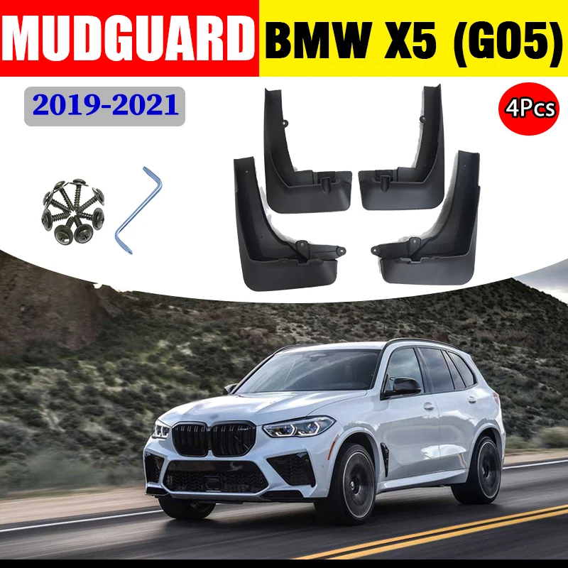 

FRONT REAR Splash Guards Mudflaps Car Fender Mudguards Mud Flap For BMW X5 X5X X5M Sport G05 Car Accessories 2019-2021