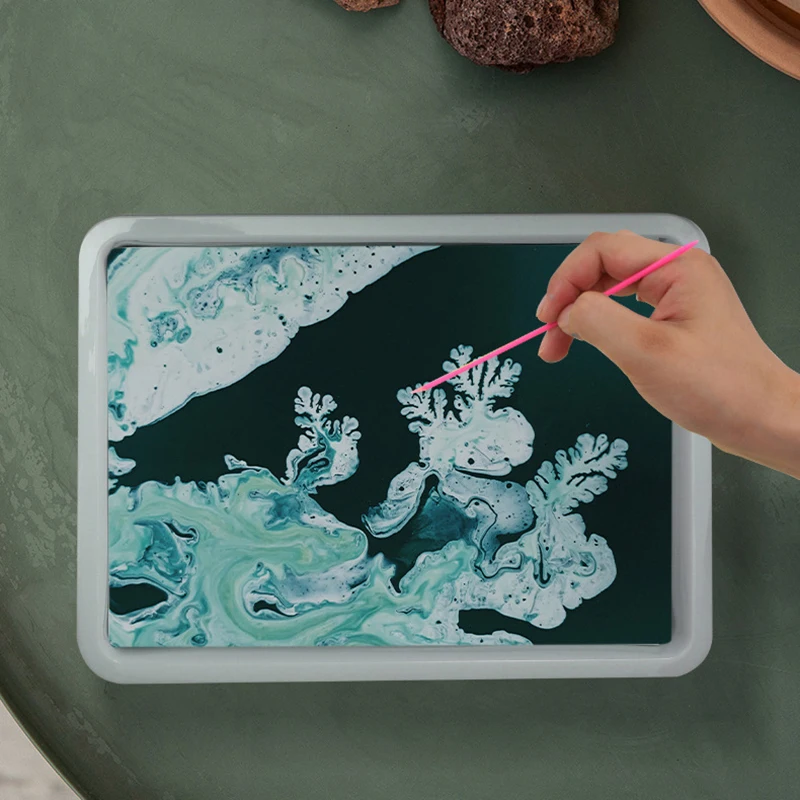 Floating Painting Kit Diy Marbling Extended Shadow Color Graffiti Art Tool Creative Children Water Material