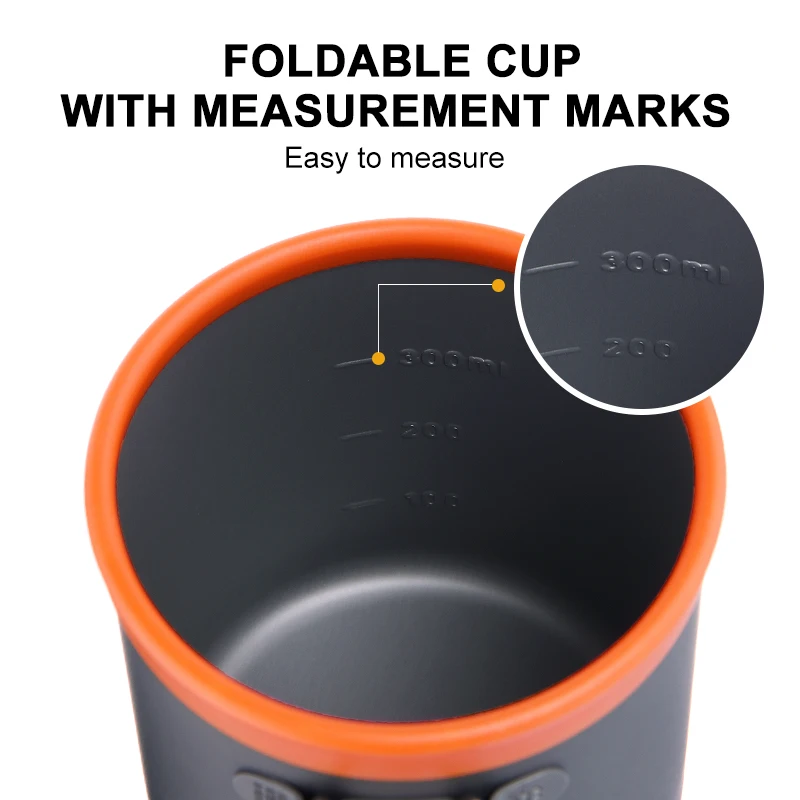 Widesea Camping Coffee Cookware Set Outdoor Tableware Equipment Mug  Kettle Pot Cooking Teapot Filter Rack Cup Cauldron Tourism
