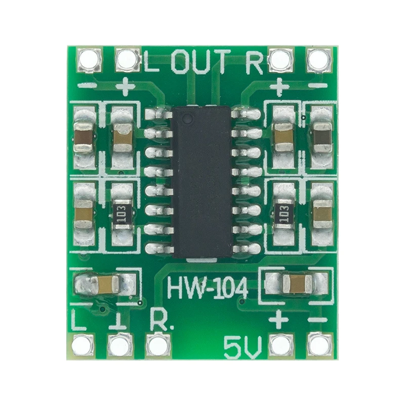 1PCS PAM8403 Super mini digital power amplifier board miniature class D power amplifier board 2 * 3 W high 2.5-5V USB