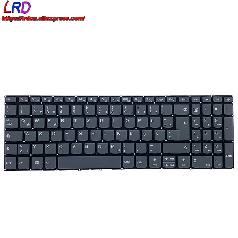 DE German Keyboard for Lenovo L340 -15API -15IRH S145 -15IIL -15IGM V145 -15AST V140 -15IWL V155 -15 320 -15ISK 330 -15ICH -15