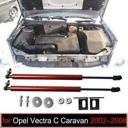 Amortecedor para opel vectra c caravana 2013-2019, capô dianteiro, modificar suporte de elevação, acessórios de amortecedor