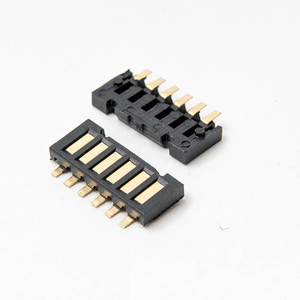 50PCS Spiel Controller Batterie Blatt Kupfer Core Für Xbox 360 6PIN Batterie Blatt Schwarz Weiß