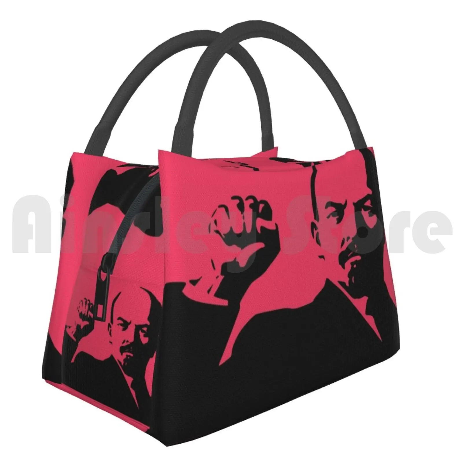 Portable Insulation Bag Lenin Trotsky Lenin Communism Communist Revolution Stalin Russia Russian 1917 Marx Pop