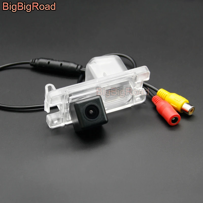 

BigBigRoad For Mitsubishi Pajero Pinin TR4 iO America Version L200 Triton 2015 Vehicle Wireless Rear View Camera HD Color Image