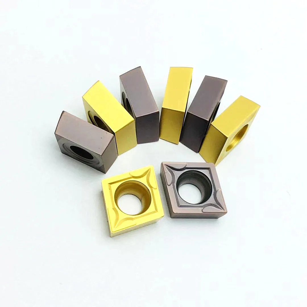 Inserto in metallo duro CCMT09T304 vvp15tf UE6020 US735 CCMT060204 fresa per utensili per tornitura di metalli CCMT 09T308 utensile CNC