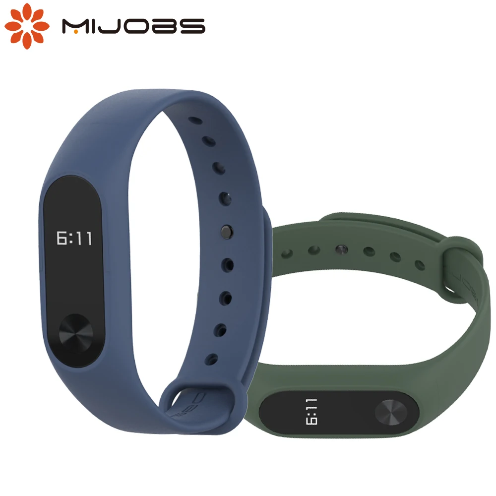 สำหรับMi Band 2สำหรับXiaomi Pulseira 2สร้อยข้อมือซิลิโคนนาฬิกาข้อมือOpaska PasekสำหรับXiaomi Miband 2 Correaสายรัดข้อมืออุปกรณ์เสริม