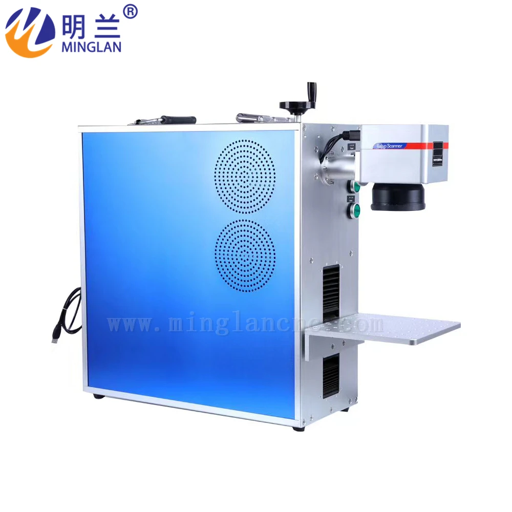 

Portable 20w/30w Fiber laser marking machine marker with ISO/CE Certificates