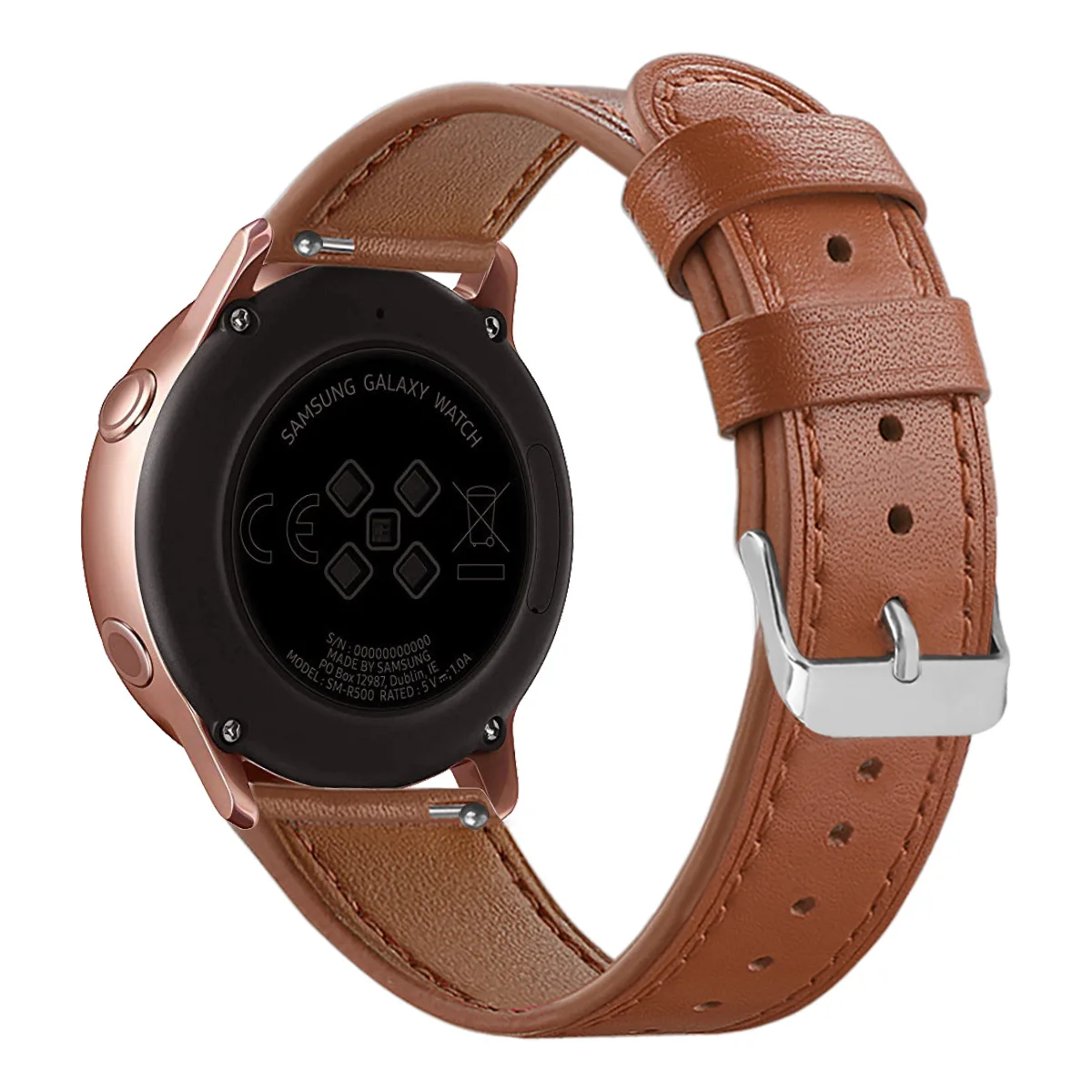 

Retro Genuine Leather Strap Watch Band for Huawei GT 1 2 Luxurious Wristband Strap for Samsung Active Garmin Move Huami GTS