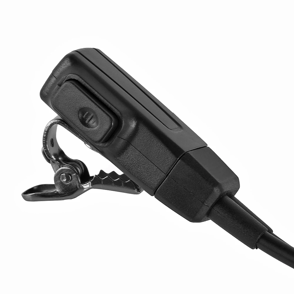 Tubo de aire del FBI para walkie-talkie, auriculares de 2,5mm, micrófono PTT, Radio, TLKR T60, T80, T3, T5, T7