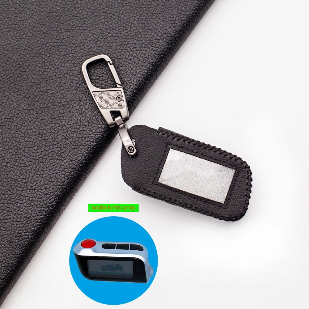 A93 High Quality Soft Texture Leather Cover Skin Key Case For StarLine A39 A96 A93 A36 A63 Two Way Car Alarm Remote Controller