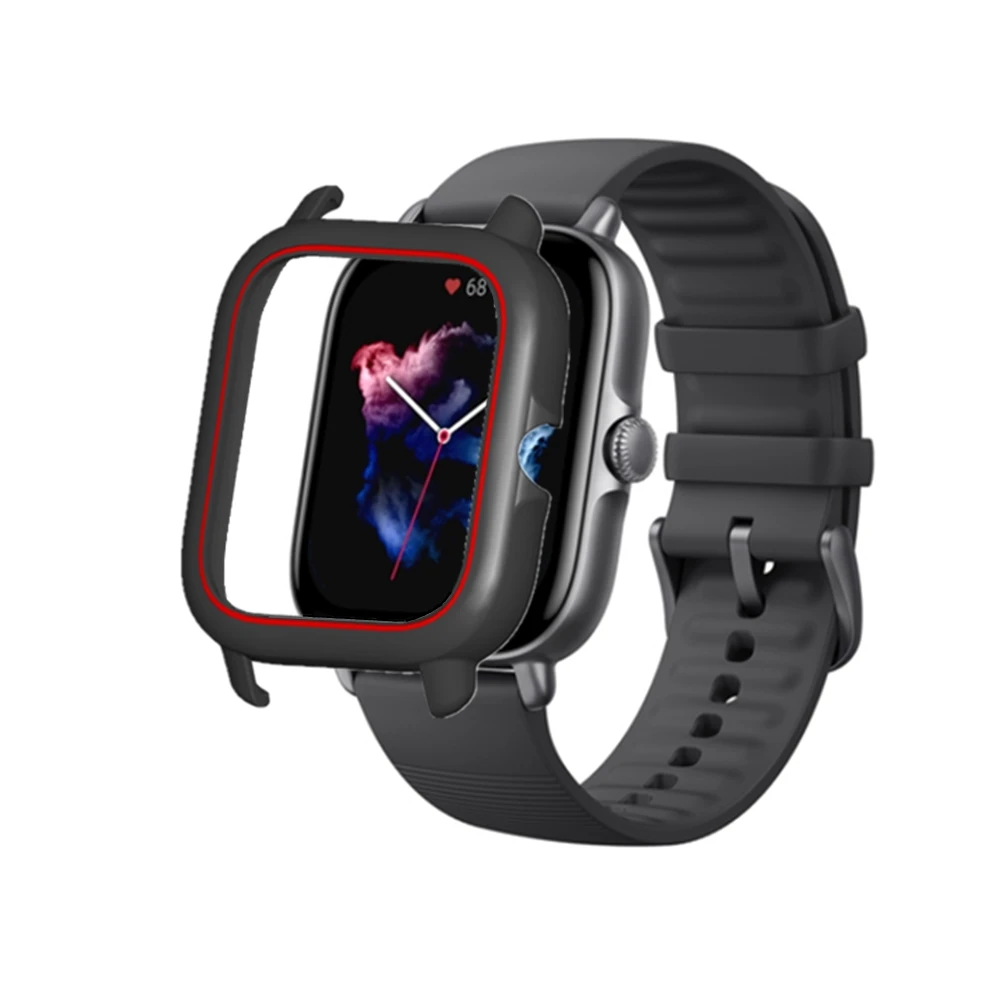 Assista Case para Xiaomi Huami Amazfit GTS 3, capa protetora de plástico para Amazfit GTS3, Protector Frame, Bumper Smart Watch Acessório