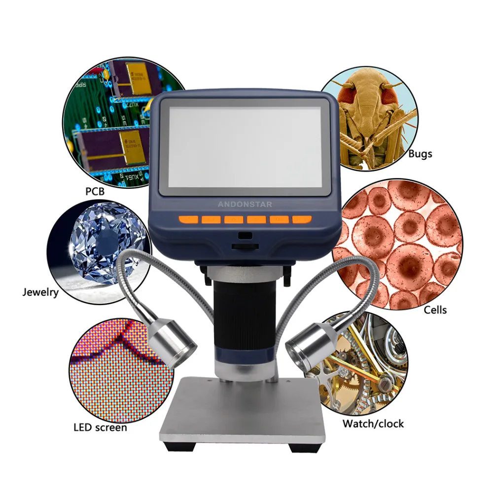 USB Electronic Digital Microscope 4.3 