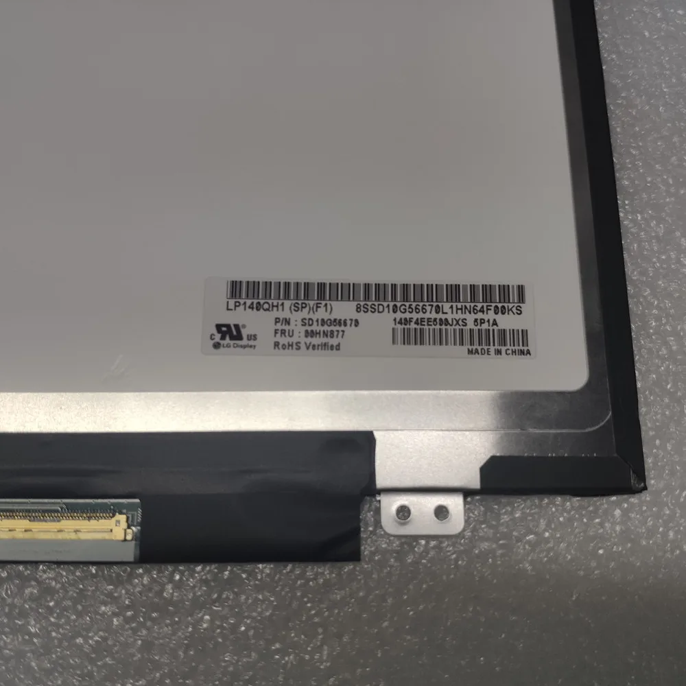 Imagem -02 - Tela de Exibição Lcd Tridimensional para Lenovo Thinkpad x1 Carbono 4th Gen 2023 B140han1.7 Lp140wf6