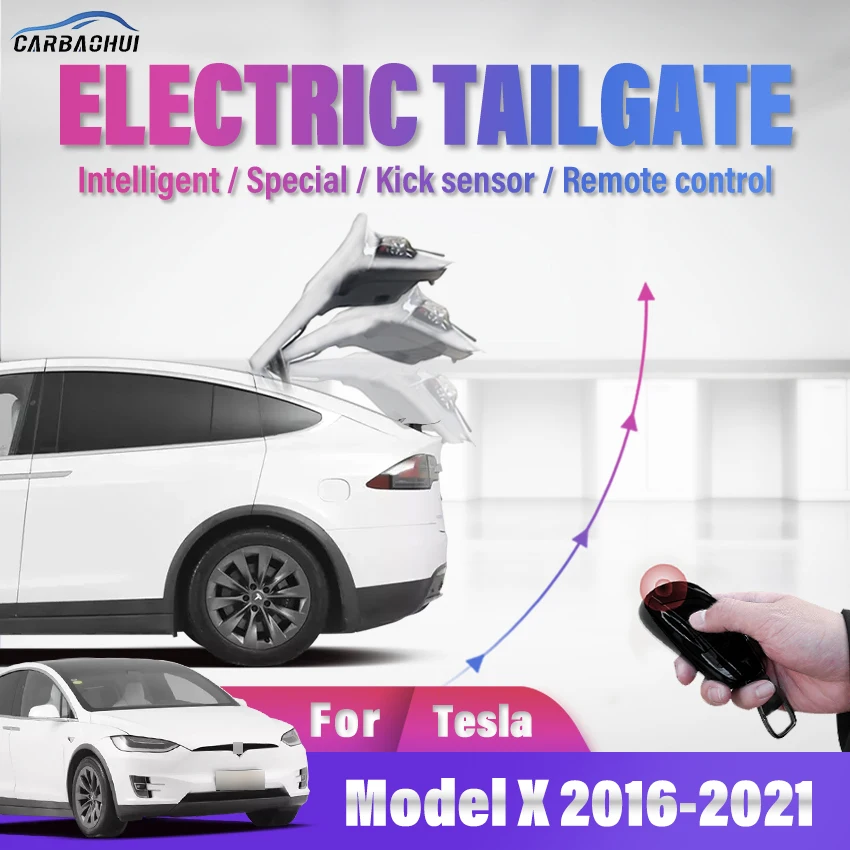 Electric Front Tailgate Car Modified Automatic Lifting Power Operated Trunk Electric suction door For Tesla Model X 2016-2021