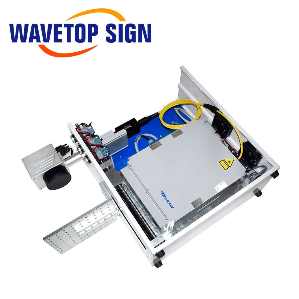 WaveTopSign Raycus 20 Вт 30 Вт 50 Вт Импульсный волоконный лазер с Q-переключением 1064 нм Высококачественный лазерный модуль для волоконной лазерной маркировки