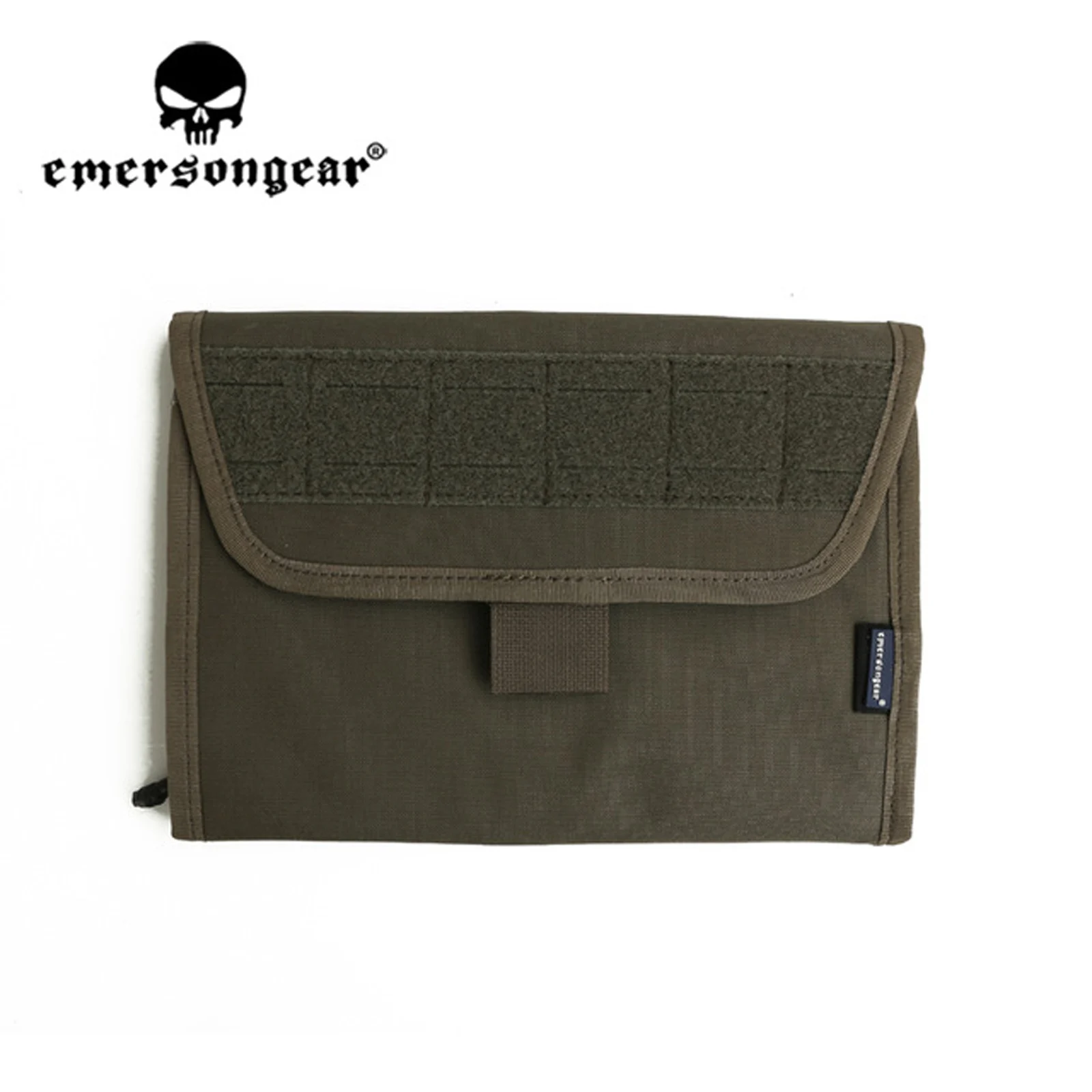 Emersongear-EDC File Pouch, Tactical MOLLE Bag, Daily Life Expanding Bellows Pocket, Travel Card Map Carrier Case, EM9547