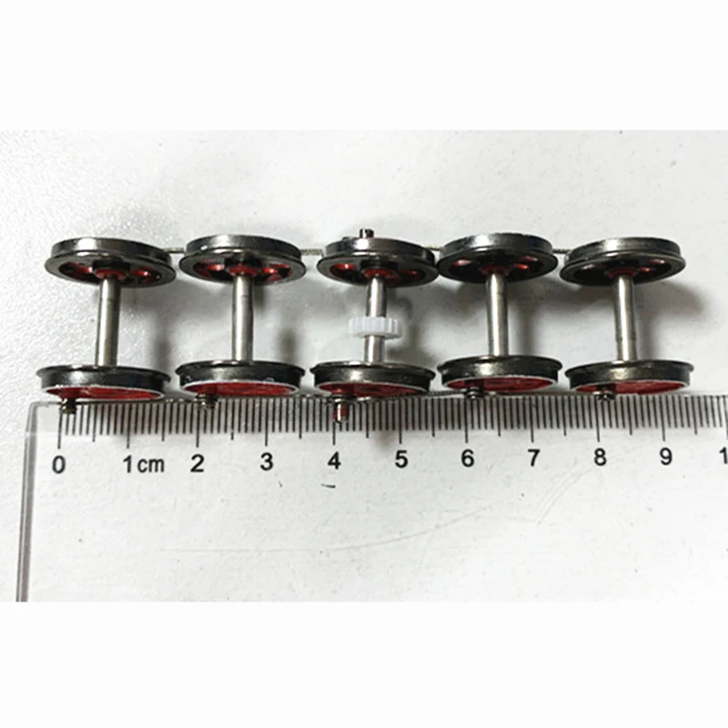 HO1/87 Accessories Steam Locomotive Simulation Model Accessories Metal Moving Wheel Set Wheelset Assembly