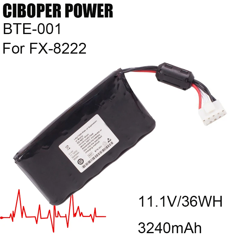 

CP Medical Battery Pack BTE-001 11.1V 3240mAh 36WH For for FX-8222 FX-8322R FCP-8321 FCP-8453 FX-2111 FCP-2155 8-HRAAFD EKG