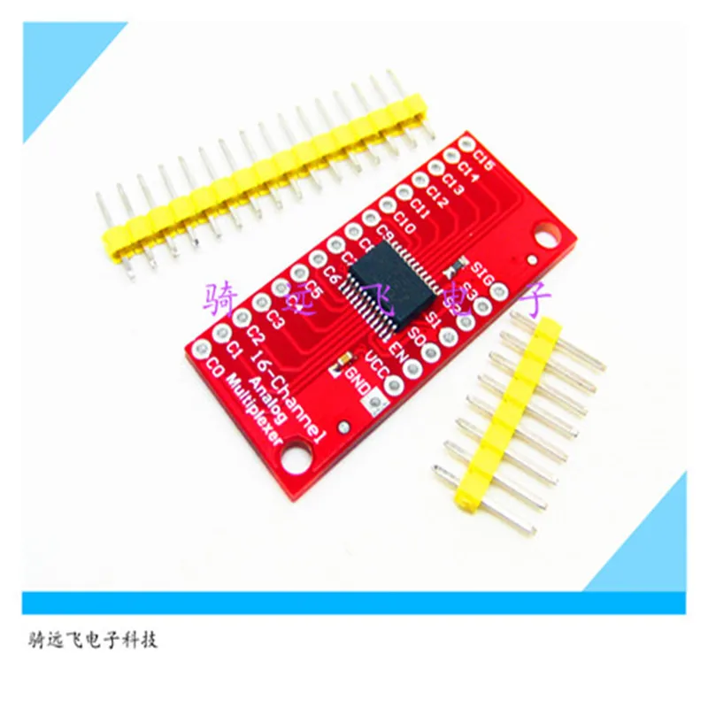 

CD74HC4067 High-speed 16-channel Analog Switch ModuleDigital MUX Breakout