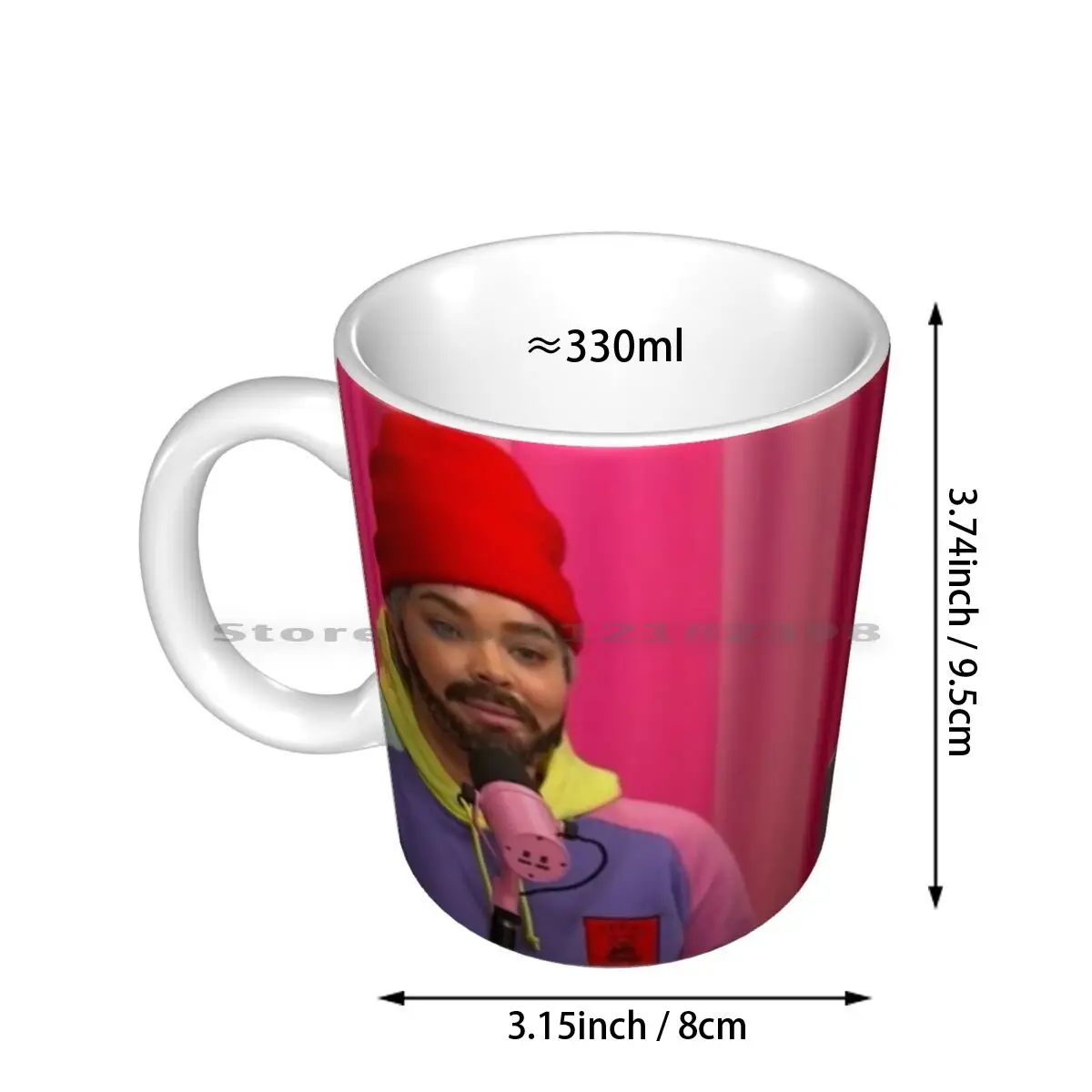 Trisha Paytas And Ethan Klein Ceramic Mugs Coffee Cups Milk Tea Mug Trisha Paytas Trisha Paytas Paytas Ethan Klein H3h3 Podcast