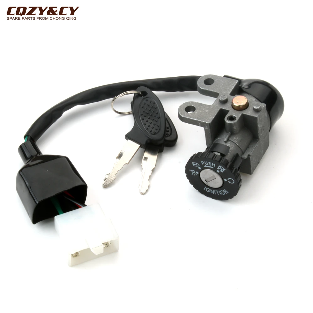 

Scooter Key Switch Lock Set For Baotian BT49QT-9 Sprint 9R1 9R3 9S1 9S3 50cc 4-Stroke