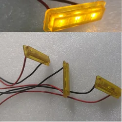 auto accessories led leds for ranger t7 t6 xl xlt wildtrack grills auto grille led yellow color 3pcs