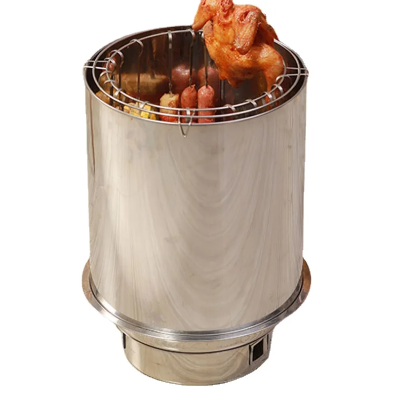 Forno sospeso Fornello per barbecue Griglia per barbecue domestico Fornello per barbecue all'aperto Carbone commerciale Cortile Kebab BBQ Carbonio