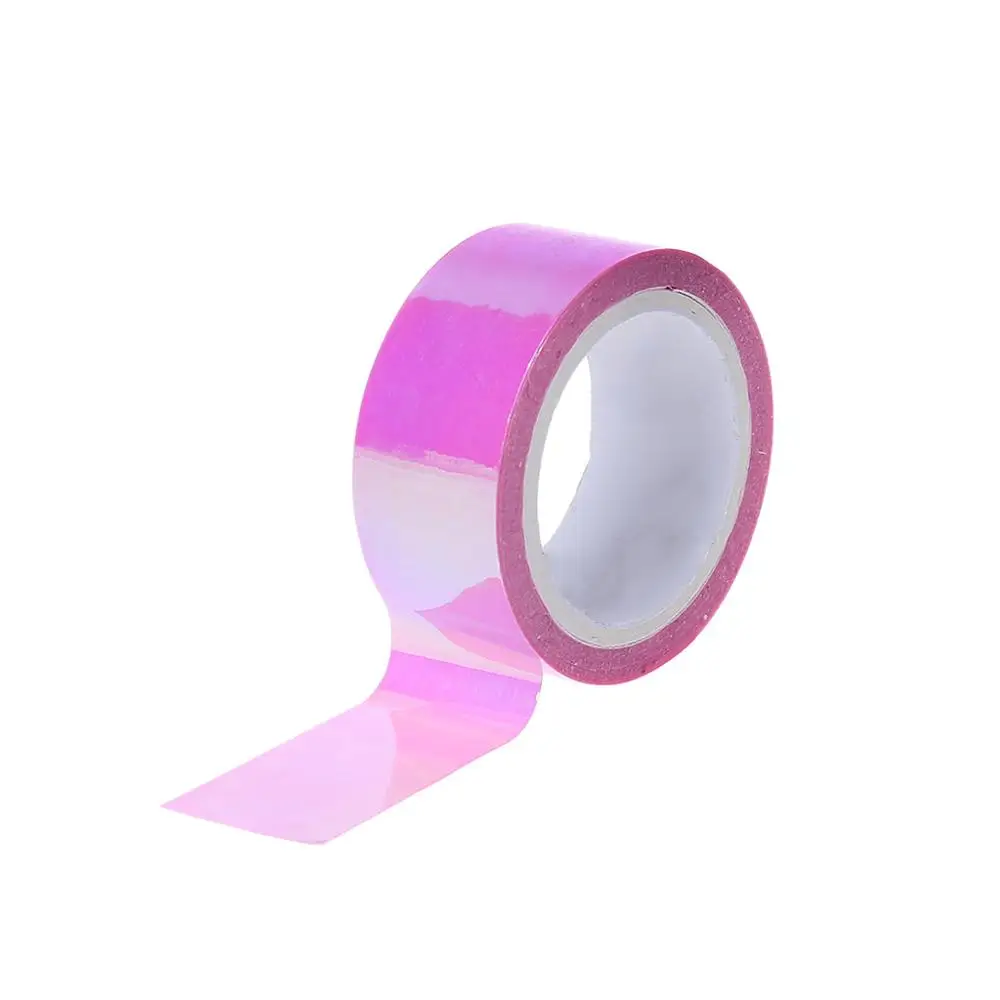 5m Rhythmic Gymnastics Decoration Holographic RG Prismatic Glitter Tape Hoops Stick DIY Scrapbooking Tools Masking Tape