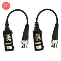 5Pairs 5MP Passive Video Balun 1Channel AHD TVI CVI Twisted Video Connector UTP CAT5/5E Converter for HD 2MP 5MP Analog Camera