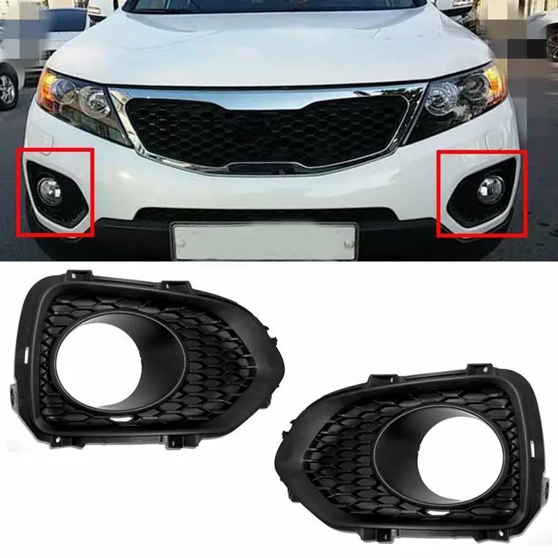 Genuine front Fog Light Lamp Cover LH RH for kia Sorento 2011 2012 2013 865232P010  865242P010