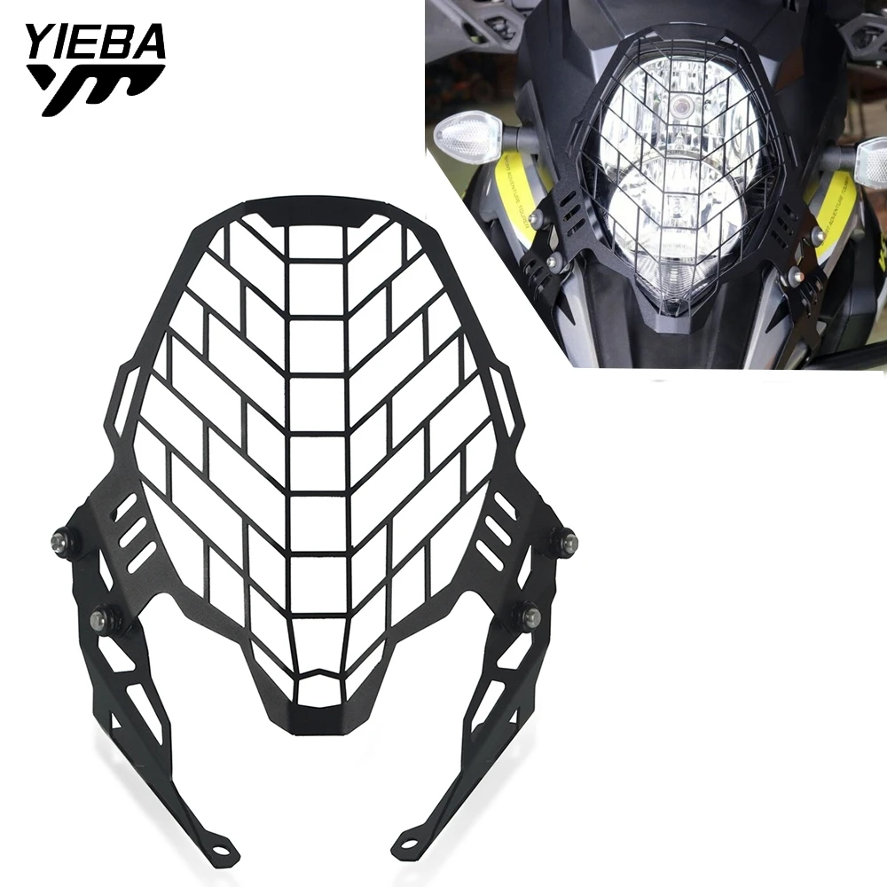 

For SUZUKI V-STORM 650 DL650 Vstrom 650 Vstrom650 2017 2018 2019 2020 2021 Headlight Guard Protector Grille Cover Motorcycle