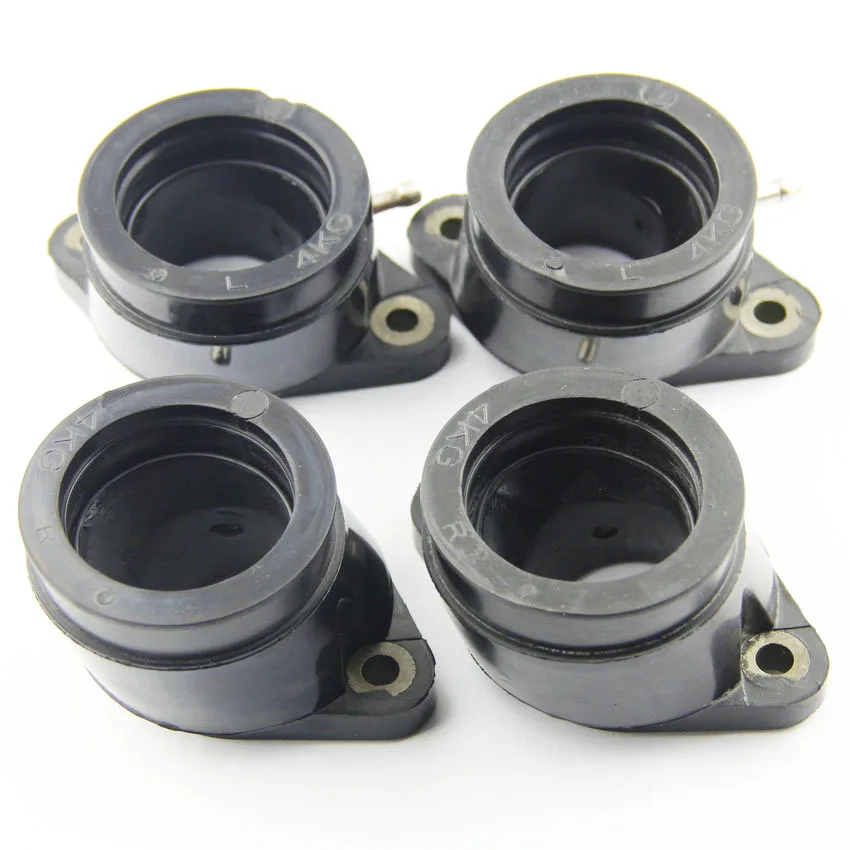 

4pcs Motorcycle Carburetor Interface Manifold Intake Glue for Yamaha XJR1200 XJR1300 OEM：4KG-13586-01 4KG-13596-00 4KG-13586-00