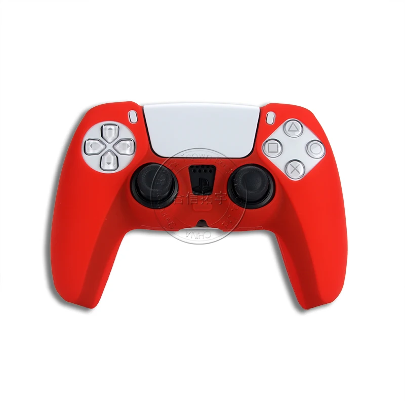 HOTHINK 1 Cái Cao Su Silicone Mềm Ốp Lưng PS5 Bộ Điều Khiển Bảo Vệ Da Dành Cho Playstation 5 Chơi Game DualSense