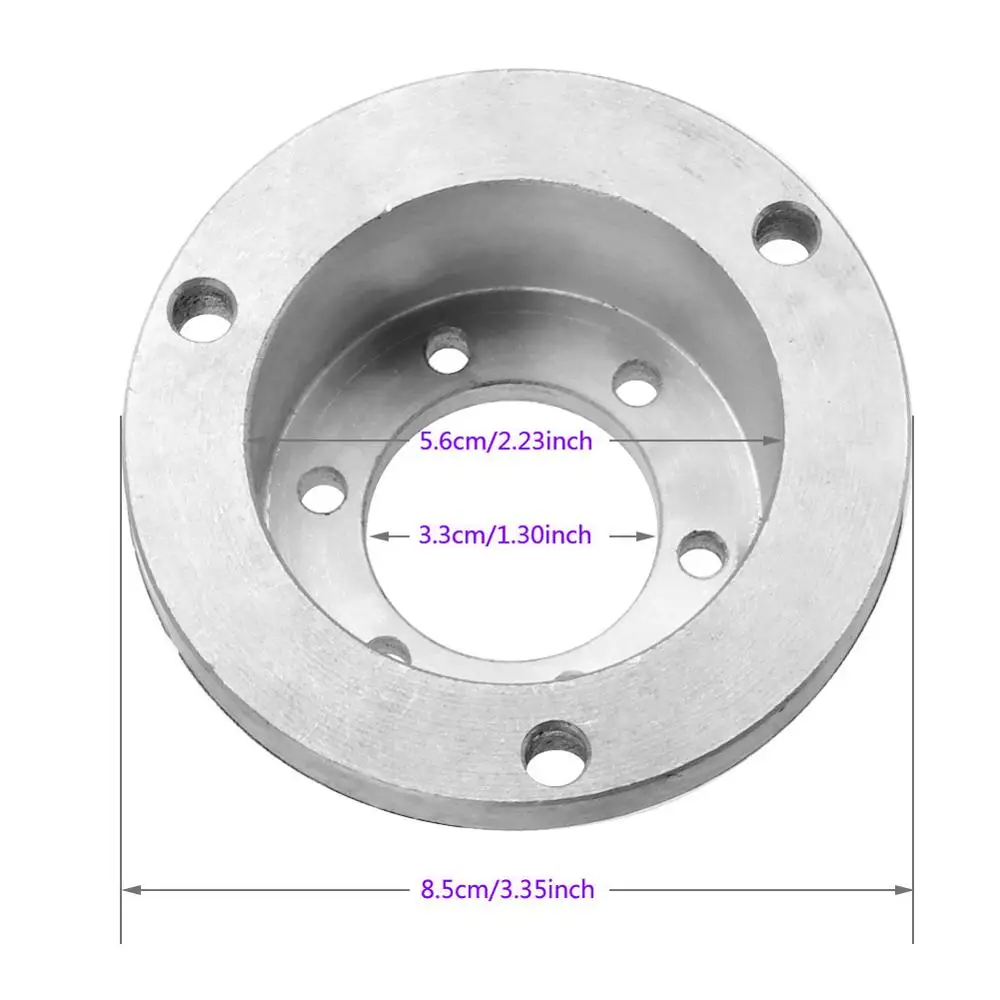 Rear Hub Adapter Sprocket 44T for Gas Motorized Bicycle Wheel 2 Stroke Engine Kit