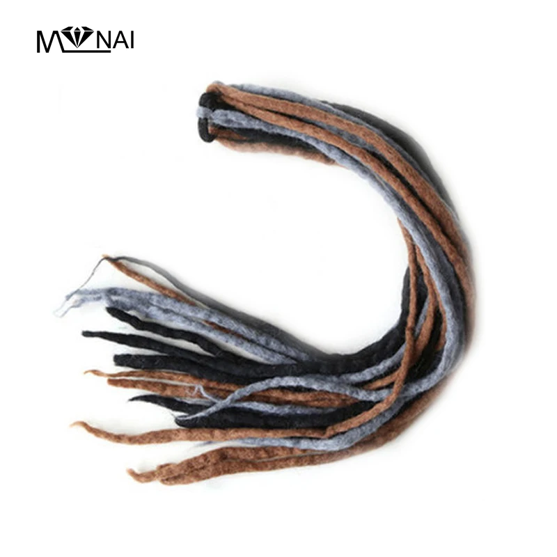 Braid Headband For hair Punk Hair Accessories Street Fashion Elastic Hair Band Hairpiece Dreadlocks For Women Hair Rope