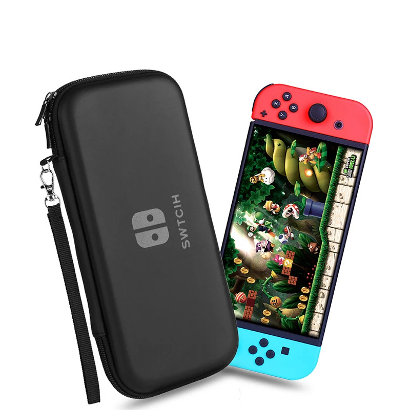 NS التبديل المحمولة حالة مقاوم للماء الصلب واقية حقيبة التخزين لنينتندو سويتش نينتندو دوسويتش وحدة التحكم وملحقات الألعاب