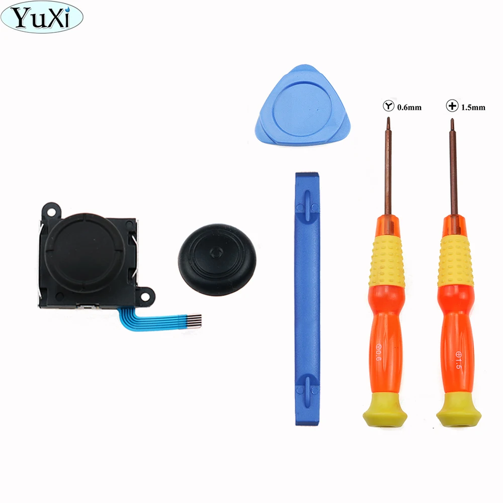 

YuXi For Nintend Switch JOY-CON Controller Housing NS Left/ Right Handle Joystick Thumb Sticks Screwdriver Disassembly Tool Set