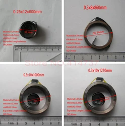 S-shaped spring coil spring Thick 0.2-0.6mm width 4-12mm Spiral Flat Wire Coil Spring Constant Force Springs Small Spiral Style