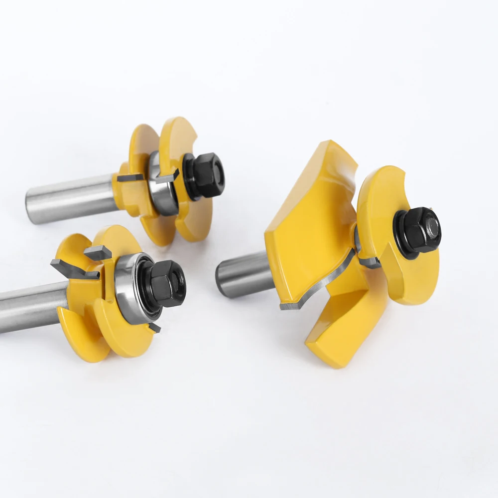 Imagem -03 - Bits 12 mm Haste Pequeno Trilho Ogee & Estilo Backcutter Roteador Bit Painel Raiser Tenon Cortador Conjunto Carpintaria Fresagem 03129 Peças