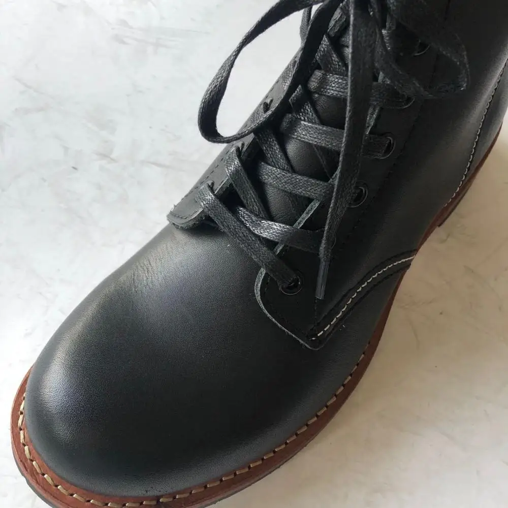 XW318 RockCanRoll Goodyear Welted Durable Italian Cowhide Boot Custom Made Available  Super Quality Size 35-52 Handmade